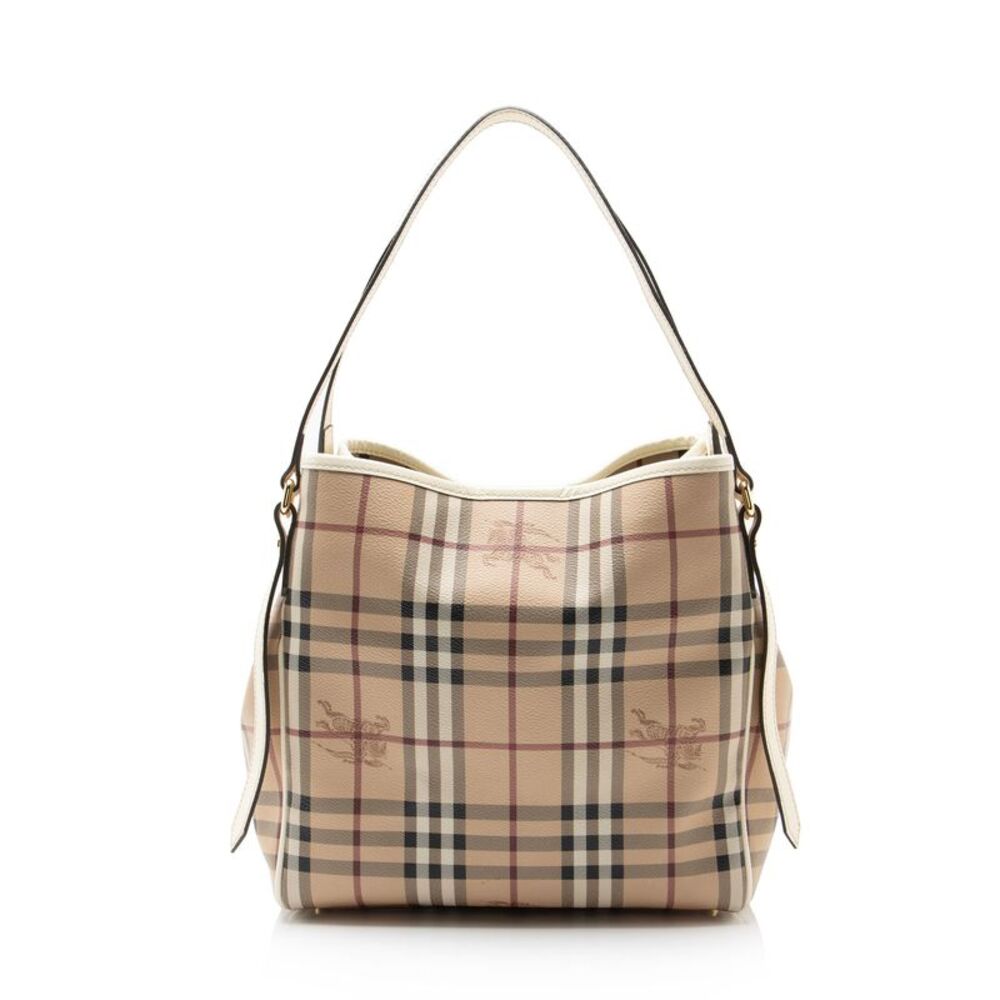 Burberry Haymarket Check Canterbury Small Tote - Picture 3 of 14
